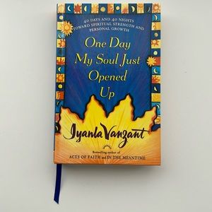 🌼4 for $25 🌼 One Day My Soul Just Opened Up by Iyanna Vanzant book